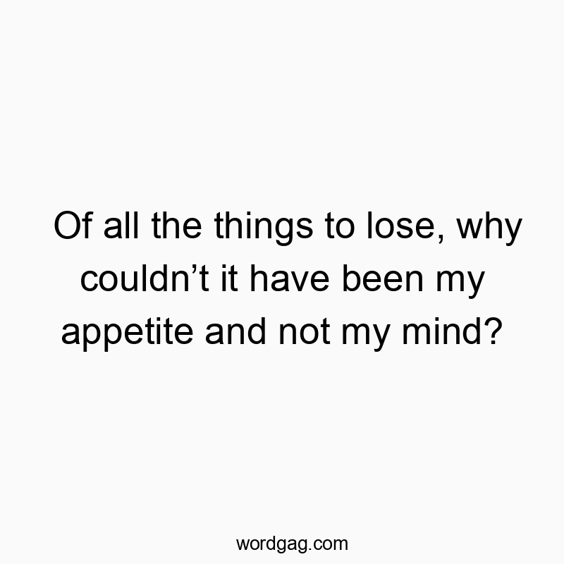 Of all the things to lose, why couldn’t it have been my app…