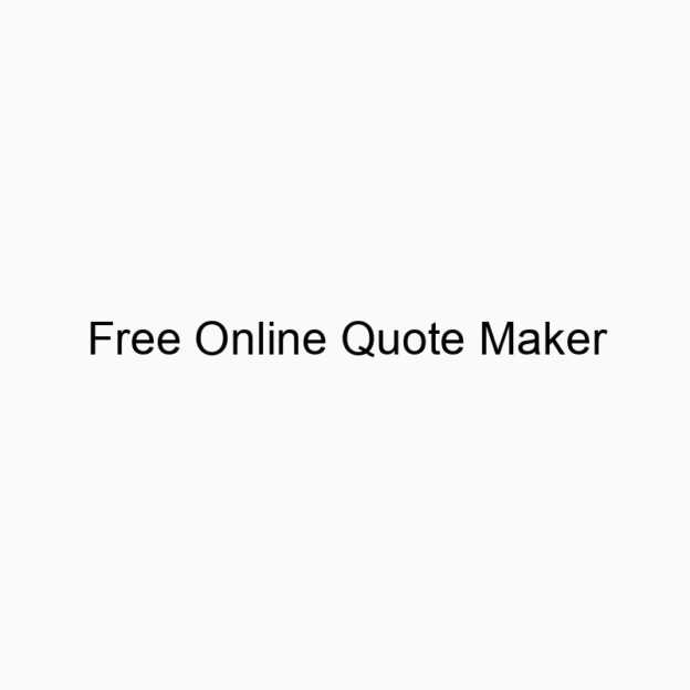 Free Online Quote Maker